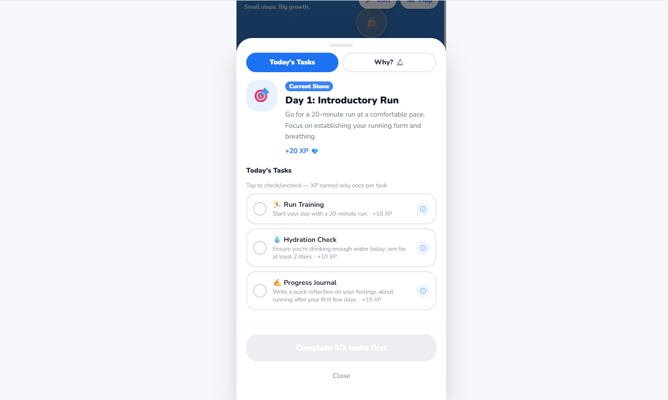 Lapis loading and brand screen